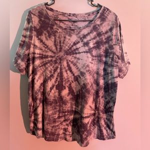 SONOMA WOMENS TYE DIE GREY SHIRT EVERYDAY CASUAL WEAR FOR HER GIFT COOL CUTE 🍀